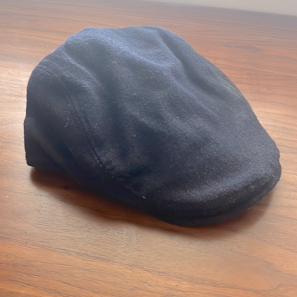 Black Newsboy Cap